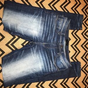 Buckle black skinny Jeans size 31x36